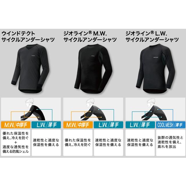 モンベル mont-bell 1130534 ジオライン L.W.サイクルアンダーシャツ |  | 03