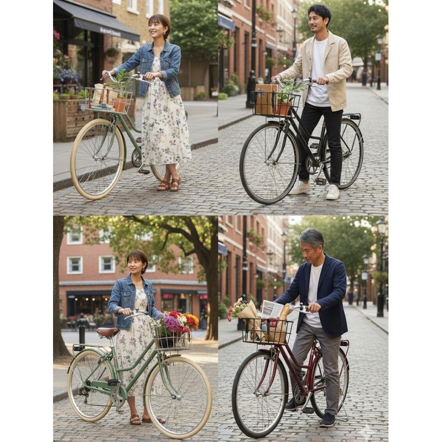 PALMY パルミー TU-334　ウッドパネルアルミリアバスケット 自転車後ろかご | PALMY | 05