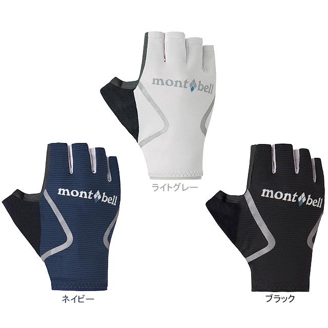 モンベル mont-bell 1130573 WIC.クール サイクルフィンガーレスグローブ | 