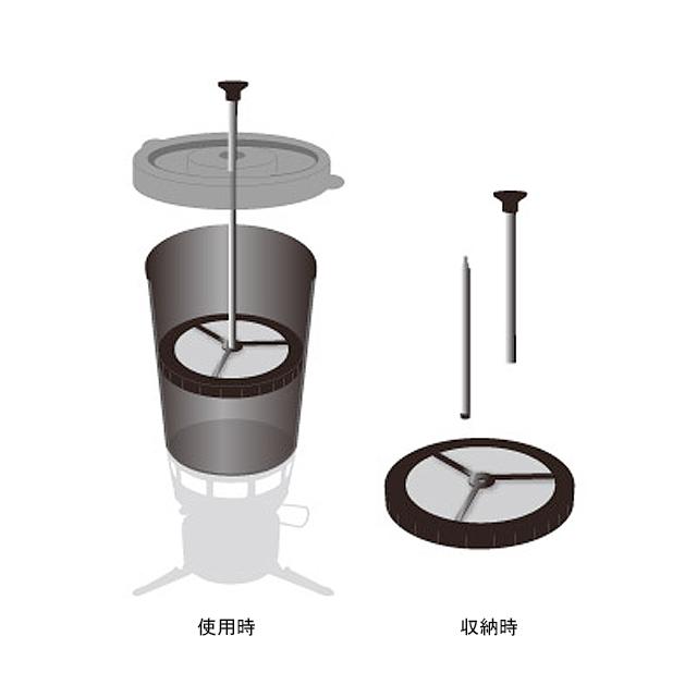 JETBOIL ジェットボイル 1824397 コーヒープレス |  | 01