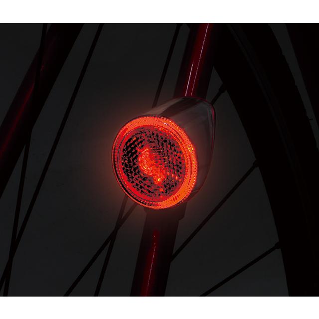 自転車 ライト あと付け P-2203 ソーラーフラッシングテールライト | PALMY | 01