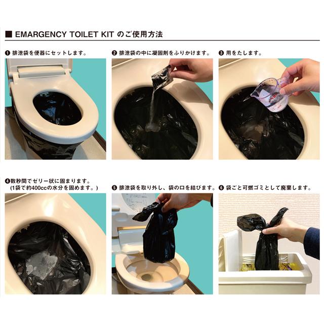 東洋ケース ETK-01 緊急用トイレキット（10個入） re-502 | 東洋ケース | 05