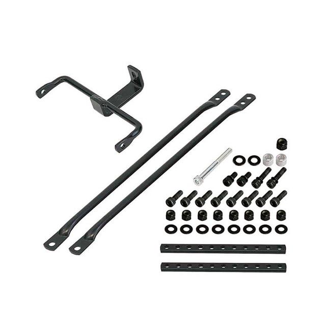 自転車 バスケット専用パーツ 昭和インダストリーズ M004 マウントR MVA-D-R ホワイト ブラック | SHOWA INDUSTRIES | 02