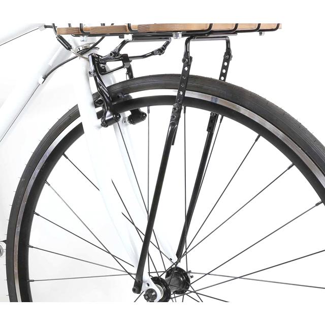 自転車 バスケット専用パーツ 昭和インダストリーズ M004 マウントR MVA-D-R ホワイト ブラック | SHOWA INDUSTRIES | 03