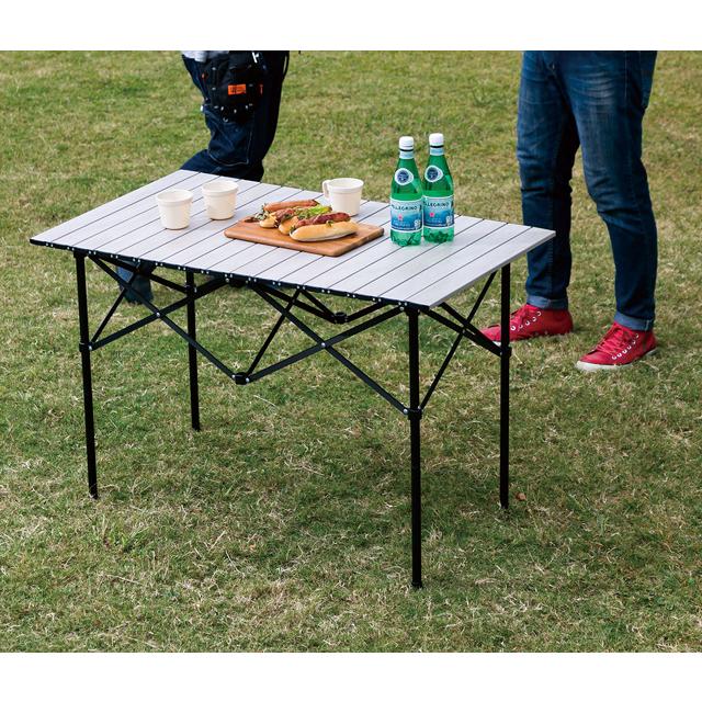 武田コーポレーション RT20-100 ウッド調アルミロールテーブル 100 re-502 | 武田コーポレーション | 02