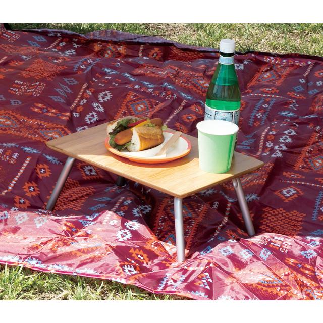 武田コーポレーション BST19-3625(NA) バンブーソリッドテーブル ミニ re-502 | 武田コーポレーション | 01