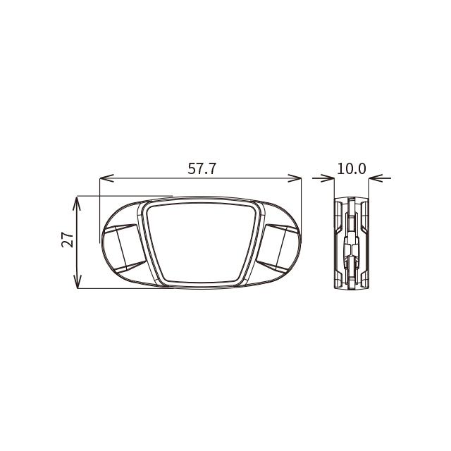 CATEYE キャットアイ RR-340-WUW ホイールリフレクター | CATEYE | 01