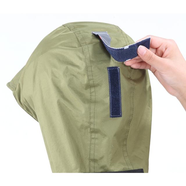 kawasumi カワスミ KW-900KH 膝が濡れないレインポンチョ |  | 02