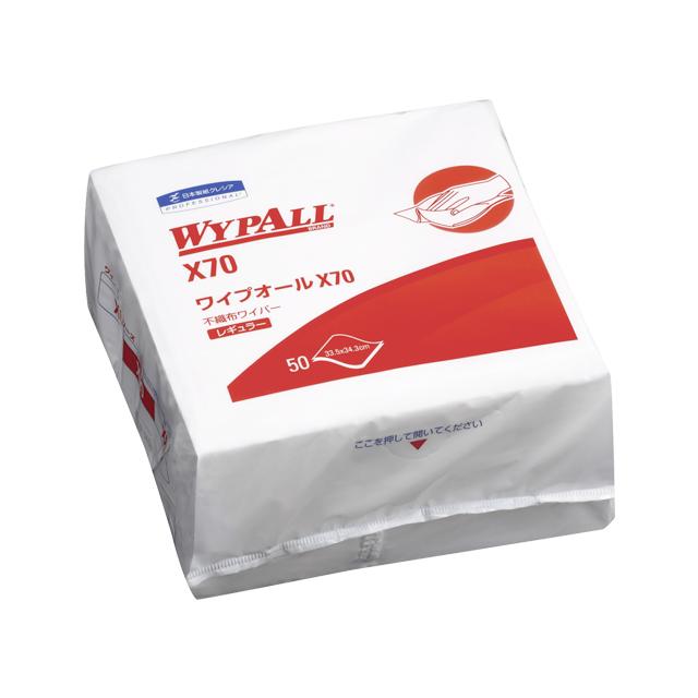 日本製紙クレシア WYPALL 60570 ワイプオール X70 4つ折り re-506 | 