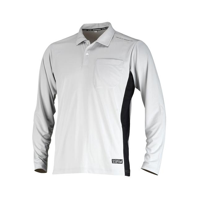 カジメイク 8848 冷感プリント長袖ポロシャツ re-707 | カジメイク | 01