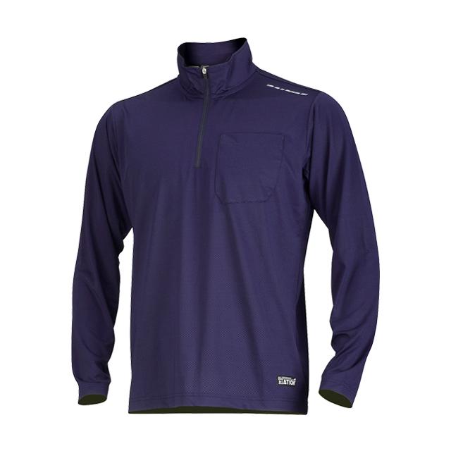 カジメイク 8844 Newシェイドドライナー長袖ZIPUPシャツ re-506 | カジメイク | 02