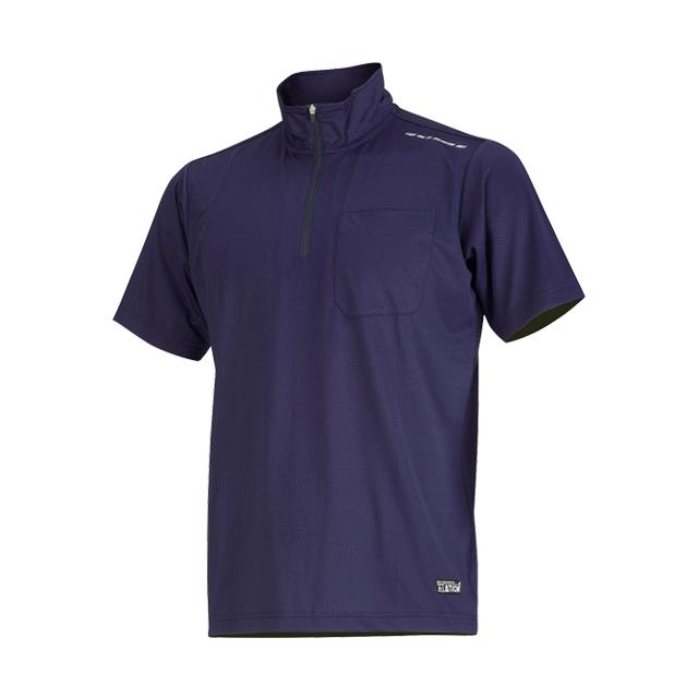 カジメイク 8845 Newシェイドドライナー半袖ZIPUPシャツ re-506 | カジメイク | 02