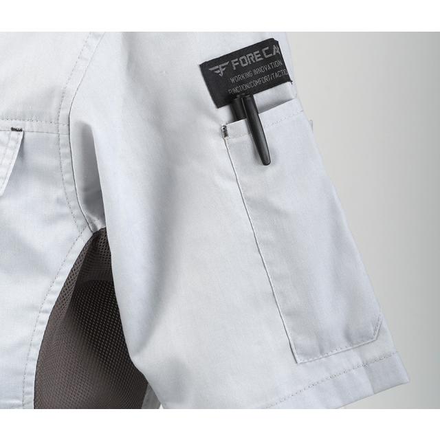 カジメイク 8556 サマーツイル半袖つなぎ服 re-707 | カジメイク | 05