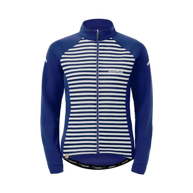 モンベル mont-bell 1130546 メリノウールプラス ボーダーサイクルジャージ Women's |  | 04