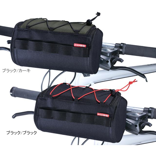 kawasumi カワスミ ドラム式フロントバッグ FB-101BK/KH FB-101BK/BK re-60214 | 