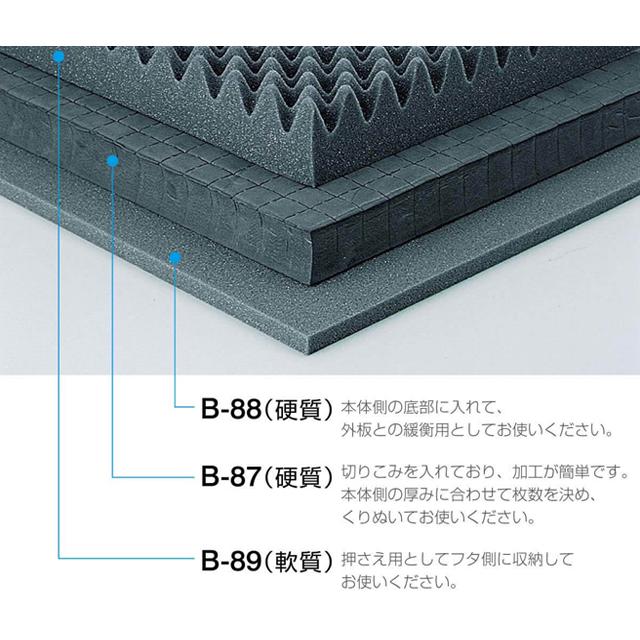 HOZAN ホーザン B-89 緩衝ウレタン（シール加工なし・波ウレタン） |  | 01