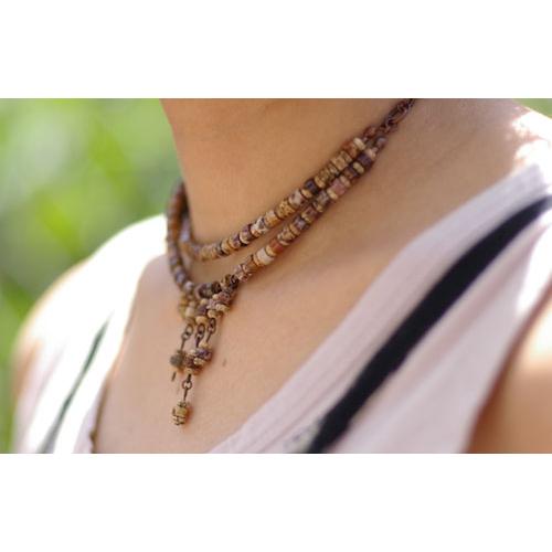 紅女　joncher　タイガージャスパー・ピクチャージャスパー2連ネックレス |  | 02