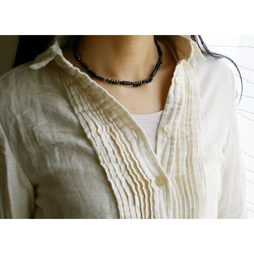 紅女　joncher　オニキス・淡水パールチョーカーネックレス |  | 03