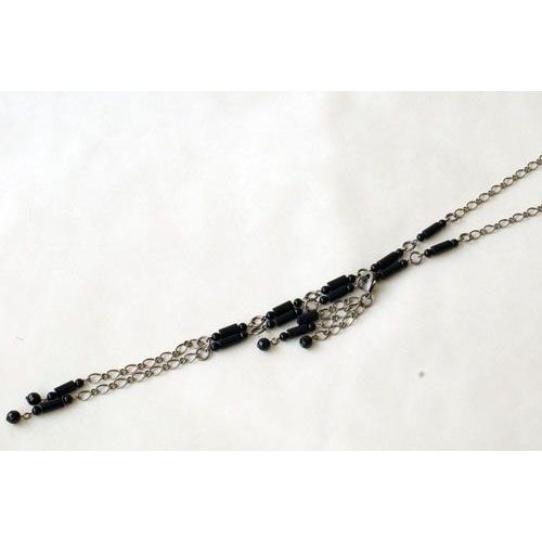 紅女　joncher　オニキスチャーム付ラリエット | 