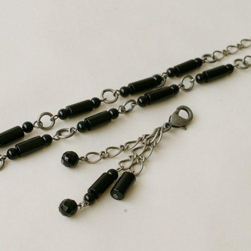 紅女　joncher　オニキスチャーム付ラリエット |  | 02