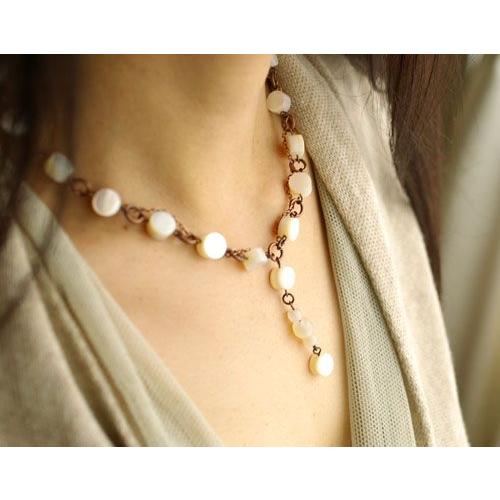 紅女　joncher　白蝶貝ペンダント2 |  | 03