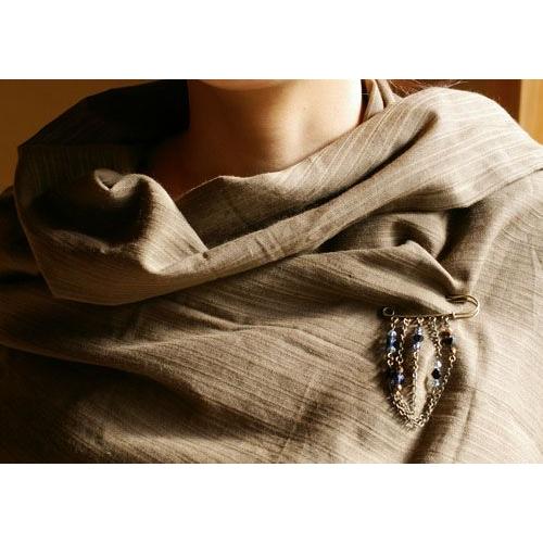 紅女　joncher　ビーズカブトピン　シックな色合いにスワロフスキーの輝き |  | 01