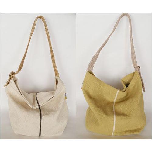 サナ・ハスタカラ　ポカラバッグ　草木染めワンハンドルバッグ（フェアトレード商品） | 