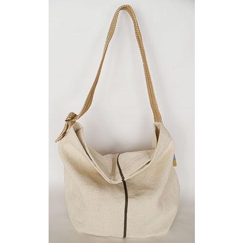 サナ・ハスタカラ　ポカラバッグ　草木染めワンハンドルバッグ（フェアトレード商品） |  | 01