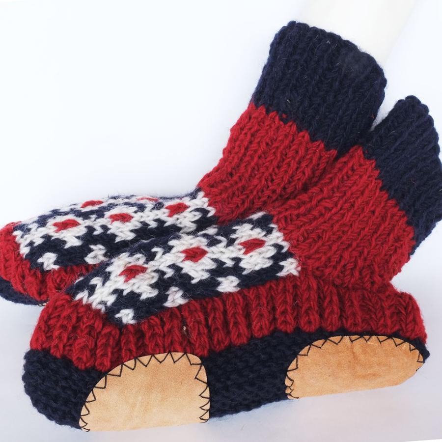 KALA　サナ・ハスタカラ　モリノルームシューズ（フェアトレード商品）（hana　kuri） | シサム工房 | 01