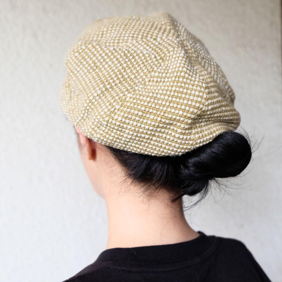 【SALE 再値下げ】KALA　サナ・ハスタカラ　ウールコットンベレー（ブラック　マスタード）（フェアトレード商品）＜メーカー希望小売価格4290円＞ | シサム工房 | 04