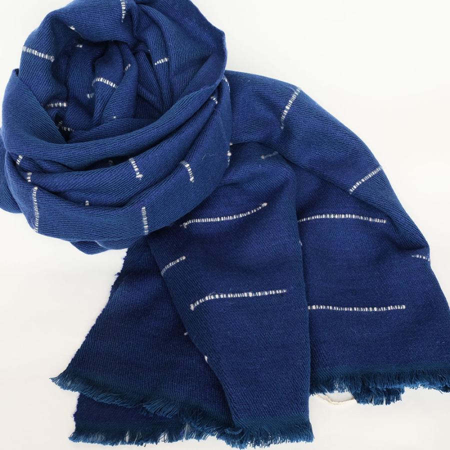 【SALE】シサム工房・サナ・ハスタカラ　ウールコットンレーカー手織りストール＜メーカー希望小売価格13200円＞（フェアトレード商品） | シサム工房 | 01