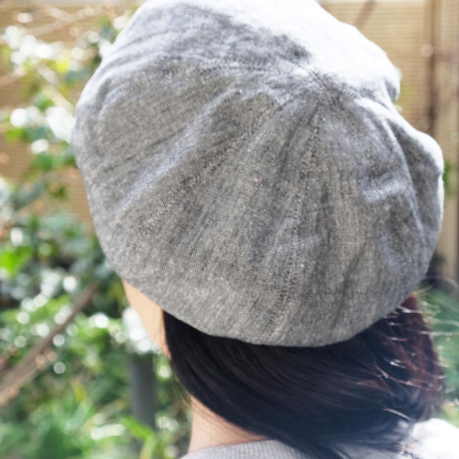 【SALE】サナ・ハスタカラ　コットンファブリックベレー＜メーカー希望小売価格4180円＞手織りのコットンを使ったベレー帽（フェアトレード商品） | シサム工房 | 03