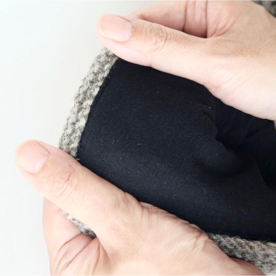 シサム工房 サナ・ハスタカラ　コモレビ2wayネックウォーマー（ホワイト　レッド　グレー）帽子にもなる！！（フェアトレード商品）メール便対応商品 | シサム工房 | 04