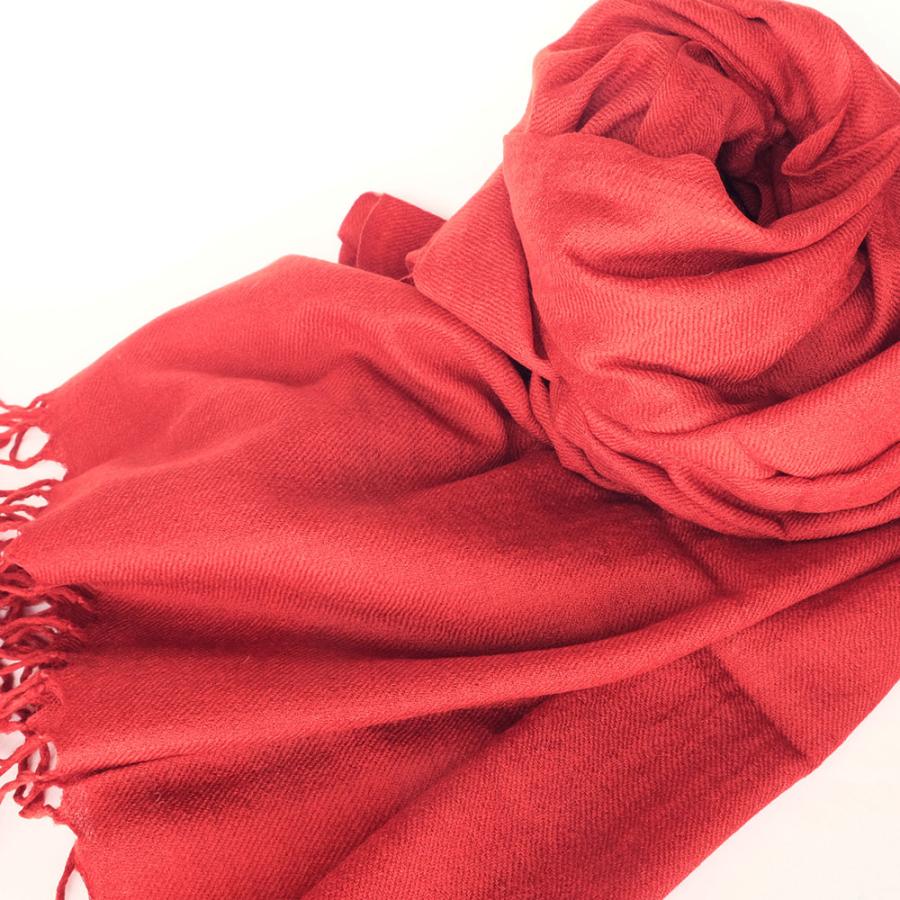 シサム工房　手織りソフトウールストール（ブルー　レッド　ライトグレー）（フェアトレード商品） | シサム工房 | 02