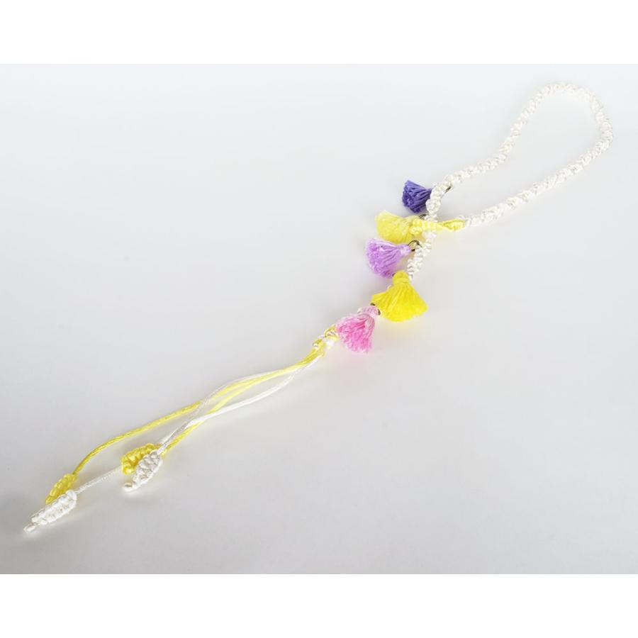 紅女　joncher　ポンポンタッセルラリエット（ホワイト） |  | 02