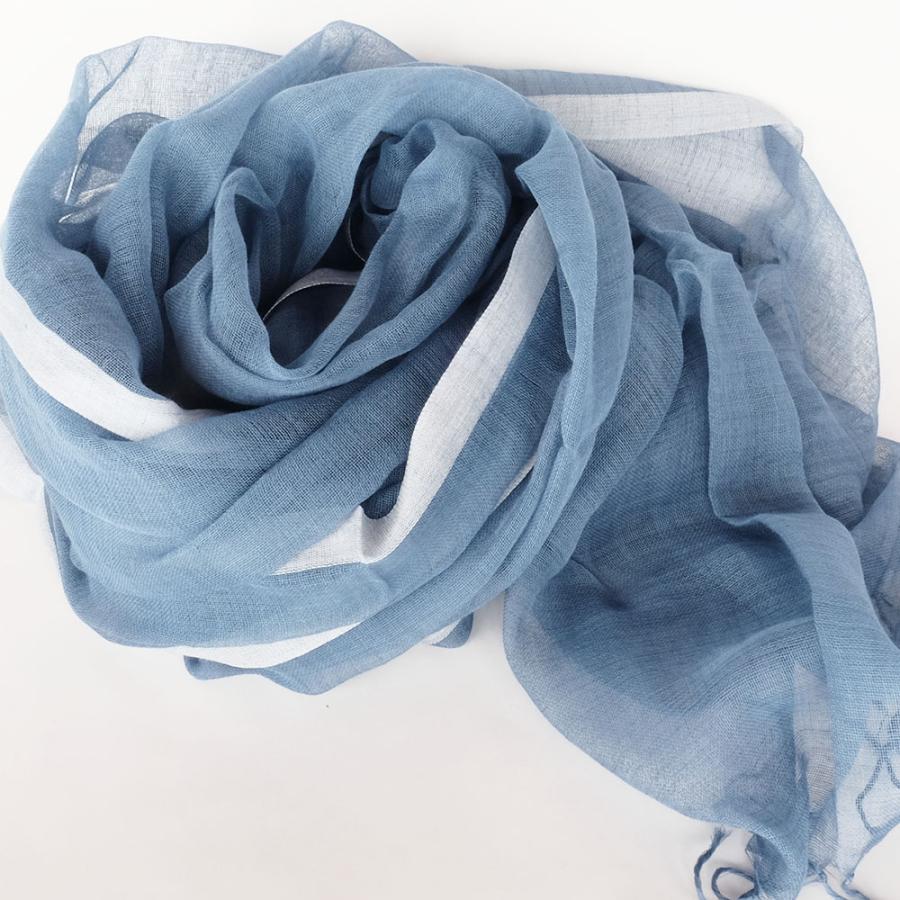 シサム工房・サシャ　オーガニックフワリストール（ピンク　ライトグレー　ブルー）（フェアトレード商品）メール便対象商品 | シサム工房 | 03