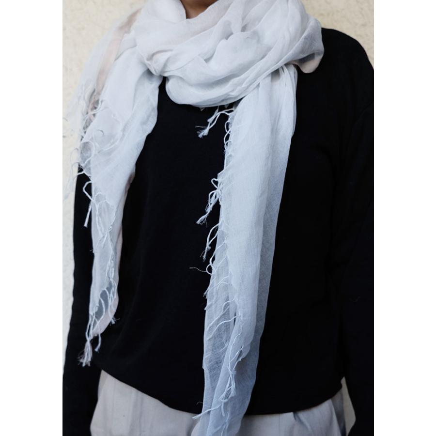 シサム工房・サシャ　オーガニックフワリストール（ピンク　ライトグレー　ブルー）（フェアトレード商品）メール便対象商品 | シサム工房 | 05