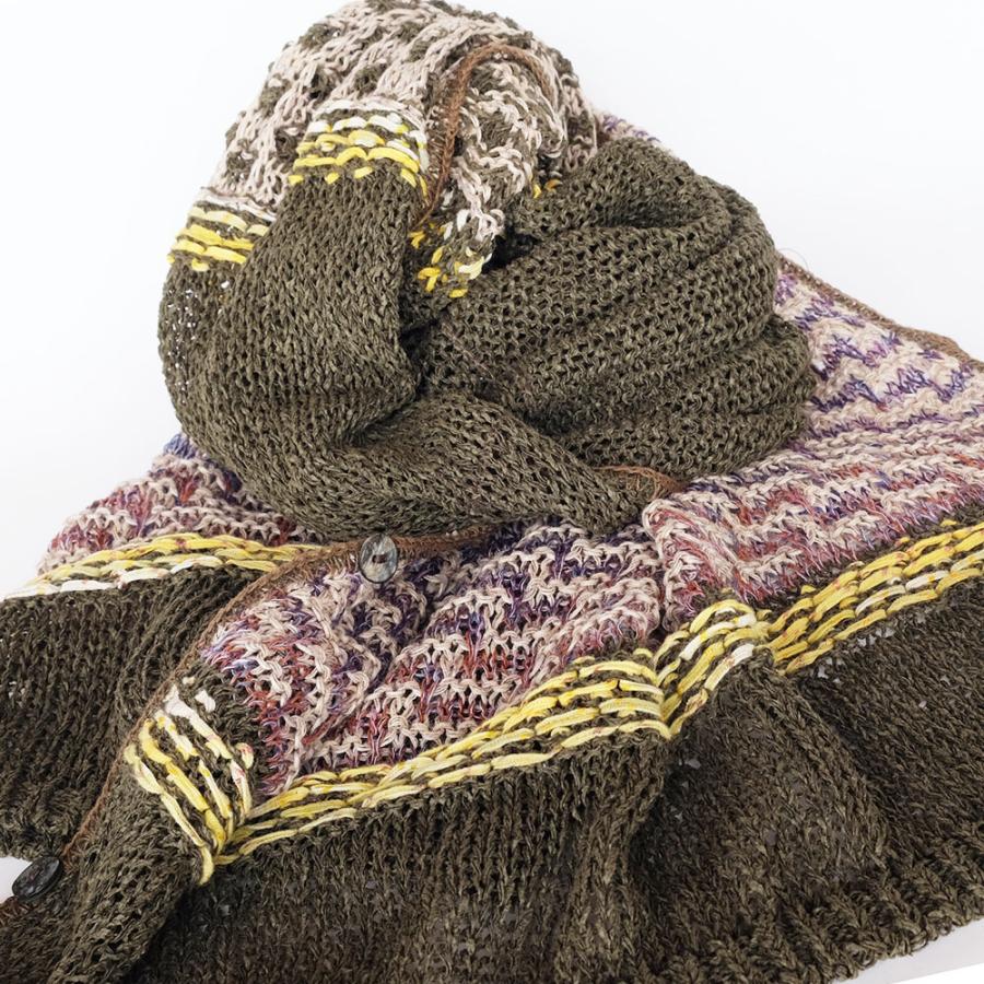 【SALE 再値下げ】Ｍ．＆ＫＹＯＫＯ　ファンシーニット3WAY春夏ストール ＜メーカー希望小売価格19800円＞ シャリシャリ素材のざっくり編み！ | M.&KYOKO | 01