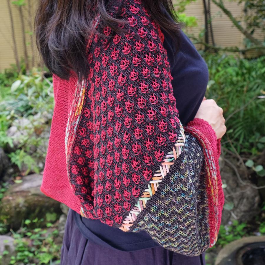 【SALE 再値下げ】Ｍ．＆ＫＹＯＫＯ　ファンシーニット3WAY春夏ストール ＜メーカー希望小売価格19800円＞ シャリシャリ素材のざっくり編み！ | M.&KYOKO | 04