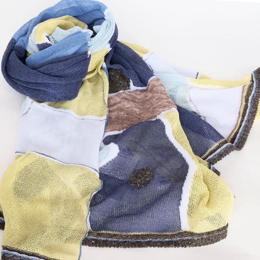 【SALE 再値下げ】Ｍ．＆ＫＹＯＫＯ　春夏さらさら大判ストール＜メーカー希望小売価格22000円＞ | M.&KYOKO | 01