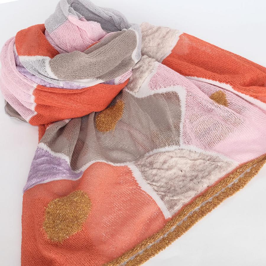 【SALE 再値下げ】Ｍ．＆ＫＹＯＫＯ　春夏さらさら大判ストール＜メーカー希望小売価格22000円＞ | M.&KYOKO | 02