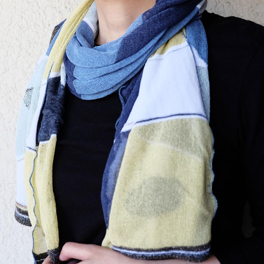 【SALE 再値下げ】Ｍ．＆ＫＹＯＫＯ　春夏さらさら大判ストール＜メーカー希望小売価格22000円＞ | M.&KYOKO | 03