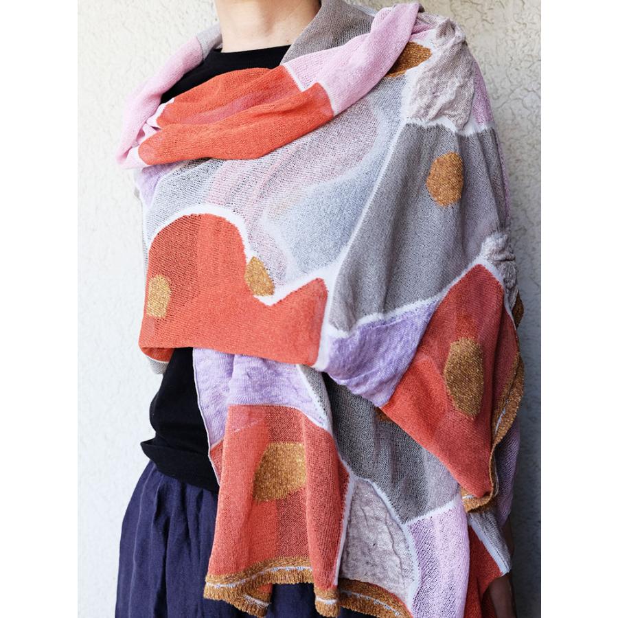 【SALE 再値下げ】Ｍ．＆ＫＹＯＫＯ　春夏さらさら大判ストール＜メーカー希望小売価格22000円＞ | M.&KYOKO | 04