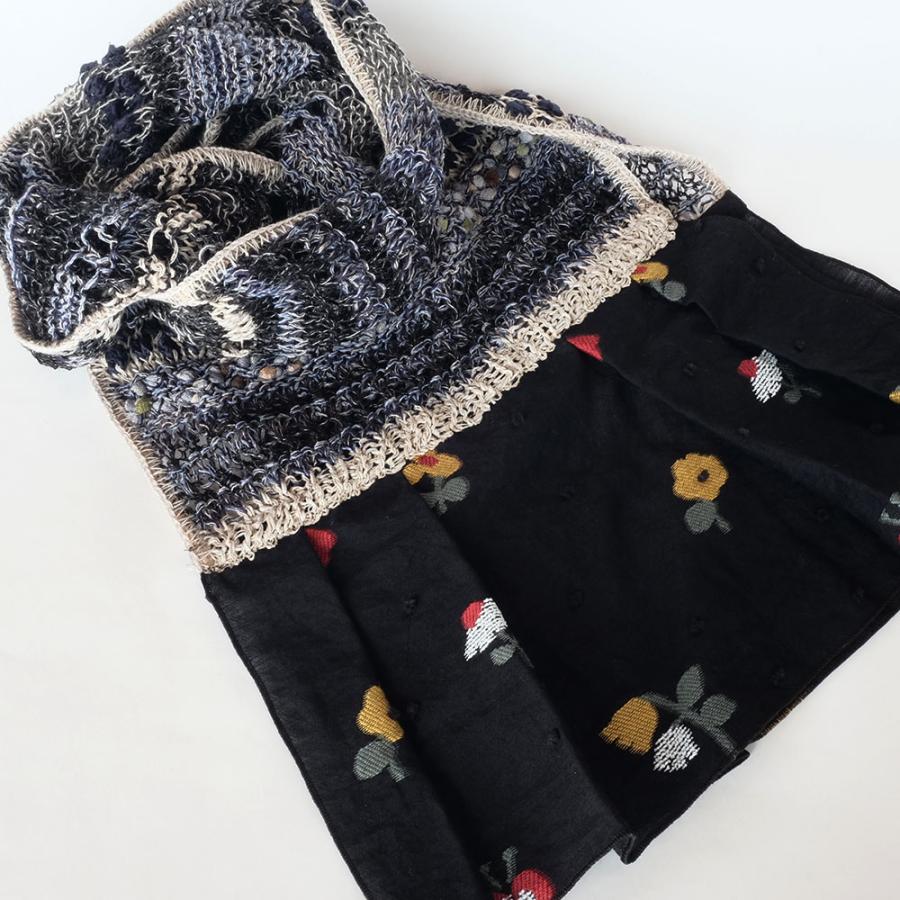 【SALE 再値下げ】Ｍ．＆ＫＹＯＫＯ　ファンシーレース春夏マフラー＜メーカー希望小売価格19800円＞  サラサラの肌触り！ | M.&KYOKO | 02