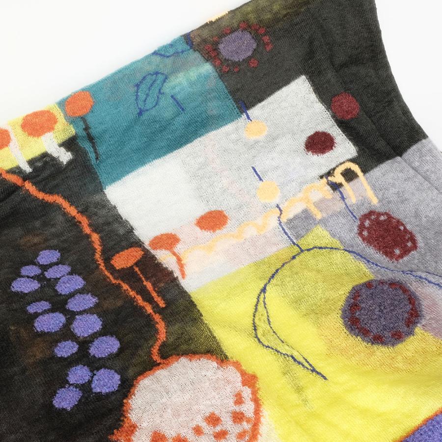 【SALE】Ｍ．＆ＫＹＯＫＯ　夢の風景シアーショール ＜メーカー希望小売価格28600円＞ふんわり軽やかな大判ストール | M.&KYOKO | 01