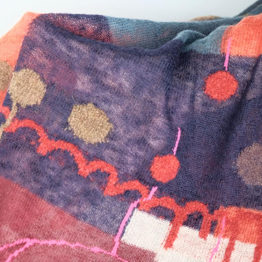 【SALE】Ｍ．＆ＫＹＯＫＯ　夢の風景シアーショール ＜メーカー希望小売価格28600円＞ふんわり軽やかな大判ストール | M.&KYOKO | 05