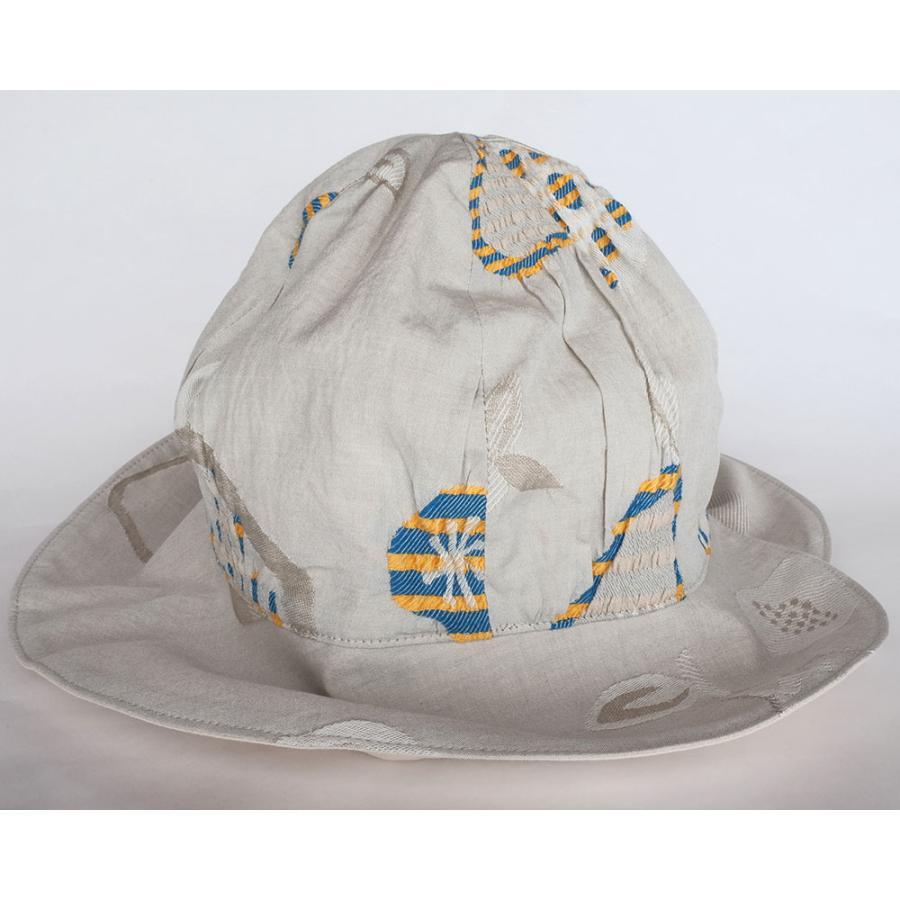 【SALE】Ｍ．＆ＫＹＯＫＯ　フルーツシャーリングリバーシブルハット ＜メーカー希望小売価格18700円＞片面は無地でコーデしやすい！ | M.&KYOKO | 03