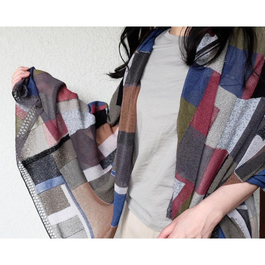 新品　Masaki kyoko　春夏ニット　ストール　ショール　m.&kyoko 新品 Masaki kyoko 春夏ニット ストール ショール m.&kyoko 新品