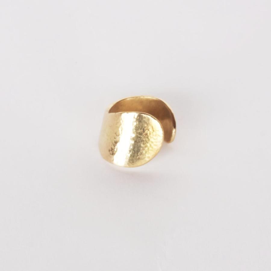 紅女　真鍮シングルイヤーカフ（槌目仕上げ） |  | 01