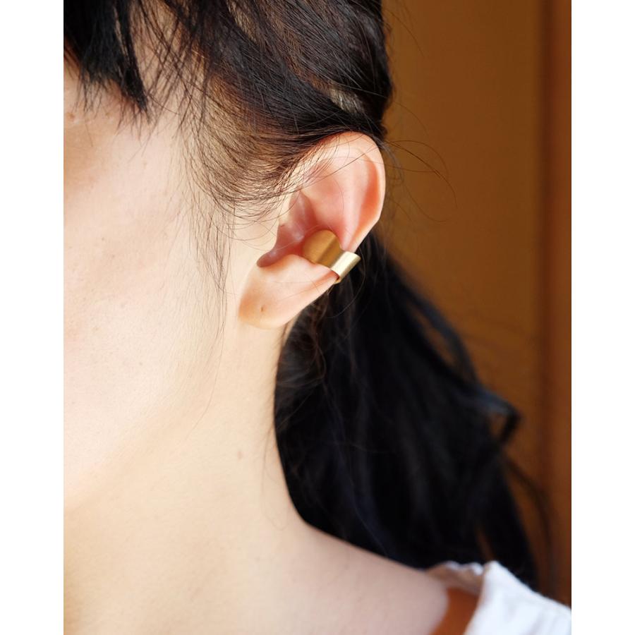 紅女　真鍮シングルイヤーカフ（サテン仕上げ） |  | 04